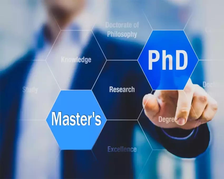 PhD and Master's