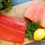 Farm-raised salmon vs Wild Salmon