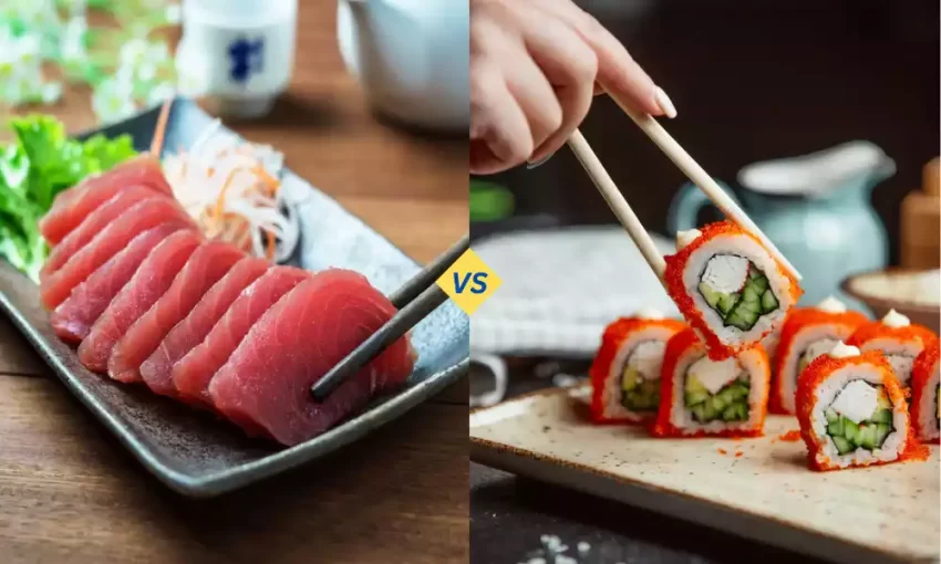 Sashimi vs Sushi