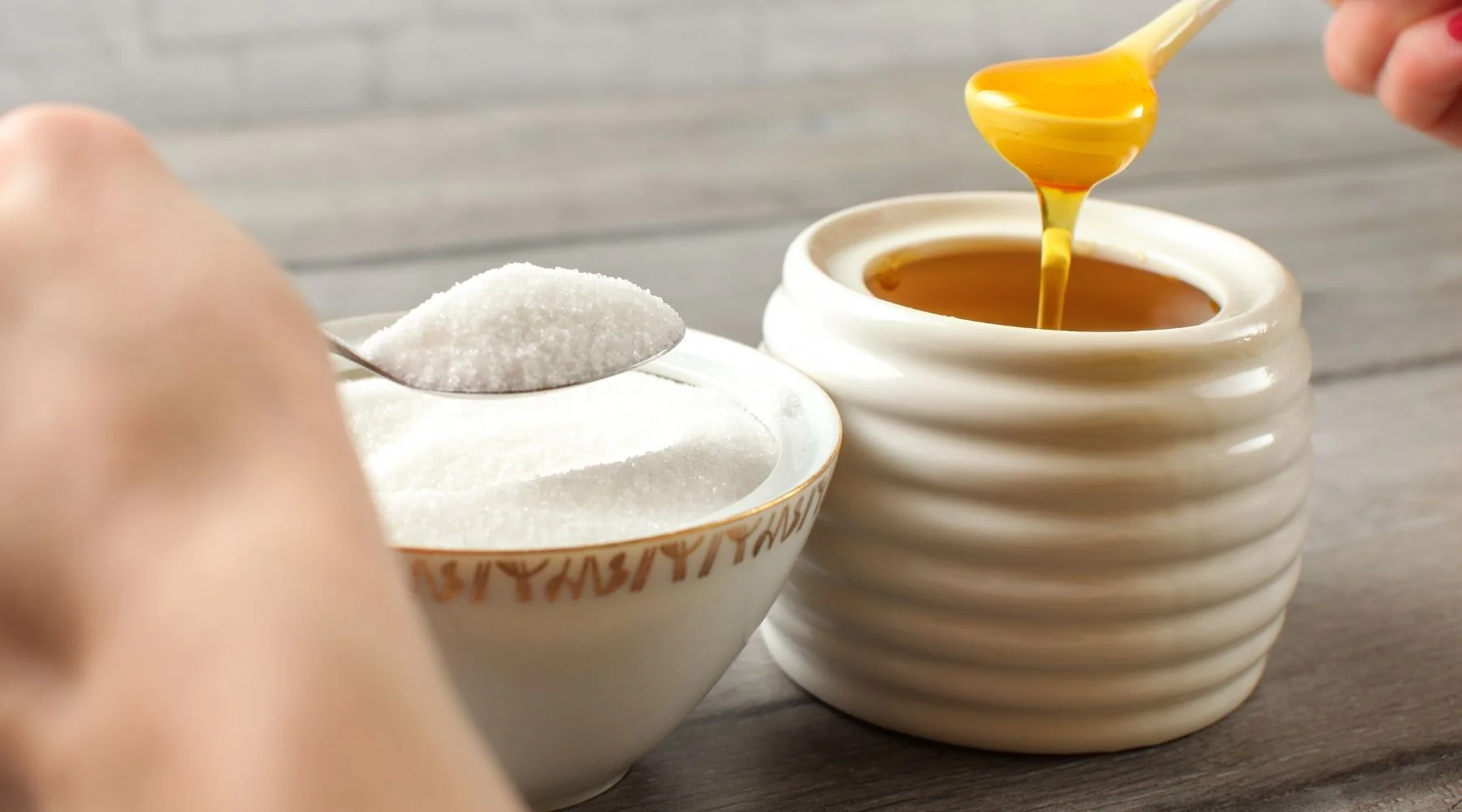 Which is more beneficial for our body honey or sugar